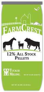 Tucker Milling FarmCrest 12% All Stock Pellets