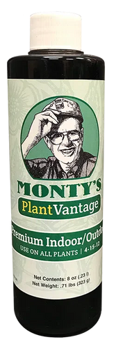 Monty’s PlantVantage Indoor/Outdoor Liquid Plant Food 4-15-12 (8 oz)