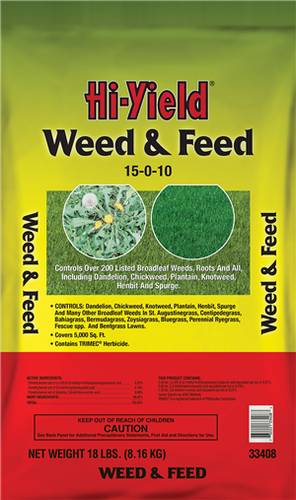 hi-yield herbicide Hi-Yield WEED & FEED 15-0-10 - Cullman, AL
