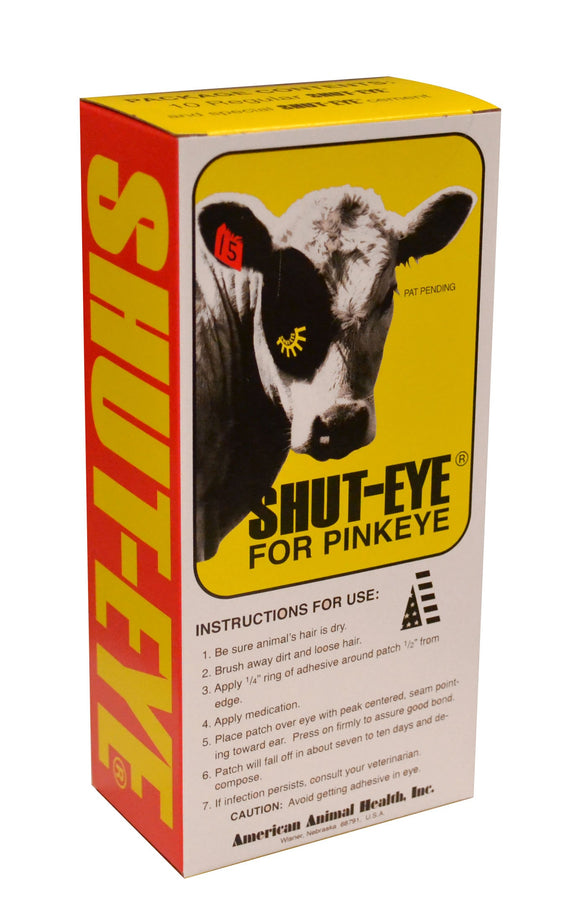 Durvet Shut-Eye®  Protective Pinkeye Patch (Calf Size 10 Count)